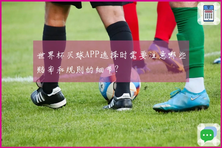 世界杯买球APP选择时需要注意哪些赔率和规则的细节？